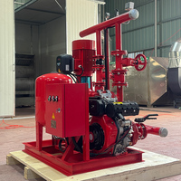 Unit Pompa Air Pemadam Kebakaran Tipe Skid Mounted untuk Perlindungan Kebakaran Pabrik, Termasuk Aksesoris Lengkap, Respon Cepat