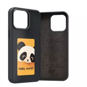 Custodia per iPhone 16 Promax con Schermo E Ink NFC Personalizzabile con <span class=keywords><strong>Foto</strong></span> - Product Image 3