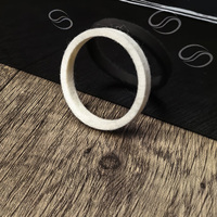 Joint en feutre inférieur compatible avec les moulins à café Jura, pièce de rechange 40x34x5mm, joint de nettoyage pour machine à café