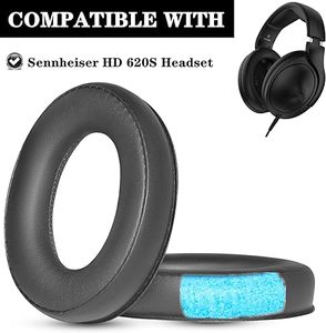 Almohadillas de Repuesto de Alta Calidad para <span class=keywords><strong>Auriculares</strong></span> <span class=keywords><strong>Sennheiser</strong></span> HD620S <span class=keywords><strong>HIFI</strong></span>, Accesorio de Almohadillas para <span class=keywords><strong>Auriculares</strong></span> - Product Image 5