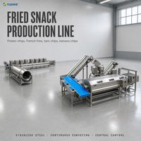 Hoge productiviteit duurzame frietverwerkingsmachine/aardappelchipslijn fabrieksprijs voor groeiende snackfabriek