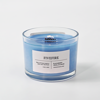 Bougies parfumées de luxe à la cire de soja aromathérapie Marque privée Décoration de la maison Odeur forte personnalisée