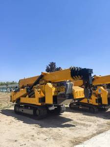 Mini Spider <span class=keywords><strong>Crane</strong></span> với 3-<span class=keywords><strong>10</strong></span> Tấn Công suất diesel-powered 22m nâng chiều cao tuổi thọ lâu dài - Product Image 6