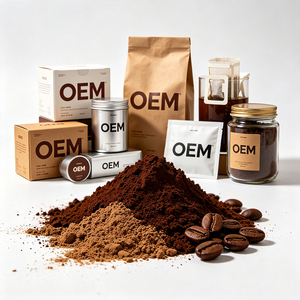 <span class=keywords><strong>Café</strong></span> en poudre <span class=keywords><strong>lyophilisé</strong></span> de qualité supérieure, granulés instantanés, OEM/Marque privée, service alimentaire commercial, cristaux à haute solubilité - Product Image 6