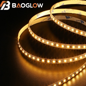 Tiras de Luces LED SMD 2835, 10W/m, 120 LED, DC12V 24V, Bombilla LED Regulable, Tiras LED de 5m 10m, Iluminación - Product Image 1