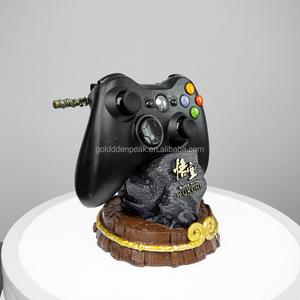 Soporte para Gamepad de resina Black Myth Wukong para // y soporte de exhibición para teléfono móvil con diseño de garrote <span class=keywords><strong>dorado</strong></span> para jugadores - Product Image 5