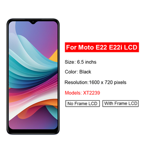 6.5 inch điện thoại di động hiển thị với khung màn hình cảm ứng Digitizer thay thế E22 e22i <span class=keywords><strong>LCD</strong></span> hiển thị cho Motorola <span class=keywords><strong>Moto</strong></span> XT2239-18 - Product Image 2