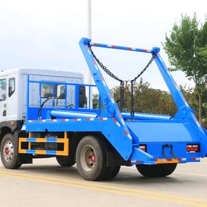 저렴한 가격 D9 스윙 암 자체 적재 쓰레기 트럭 컨테이너 폐기물 수집 먼지 카트 차량 및 시립 서비스 - Product Image 3