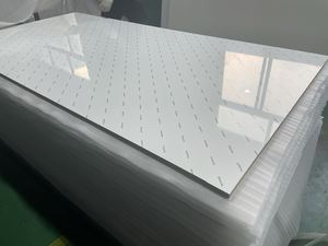 Bóng Trắng LG Hausys Pet MDF Board 1220*2800*18Mm E1 Gỗ Sợi 18Mm Hạng Nhất Phòng Khách - Product Image 4