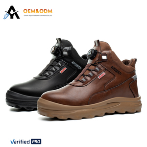 Stivali di Sicurezza Invernali Impermeabili OEM per Uomo con Punta in Acciaio Antiurto e Antiperforazione - Product Image 1