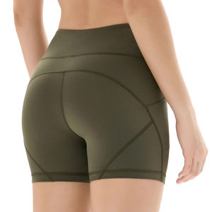 Shorts de yoga pour femmes tendance, respirants, de haute qualité, à taille haute, marque privée, vêtements d'été - Product Image 6