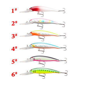 XY-220 Minnow <b>Lure</b> 12cm Floating Hard Bait For Bass Mandarin Fish Sea Bass Freshwater <b>Fishing</b> <b>Lure</b> Five Color Box - Product Image 1