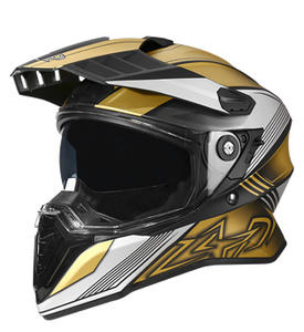 ABSモジュラーフルフェイスオートバイヘルメットゴールドZ-Star-Bluetooth対応-DOT & 3C認定-ユニセックス-ファクトリーダイレクト - Product Image 2