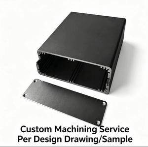 Caja de Aluminio para Proyectos Electrónicos, Carcasa para Amplificador de Potencia, Interruptor, Enchufe, Control, Rastreador GPS, Caja de Aluminio para Montaje en Pared - Product Image 1