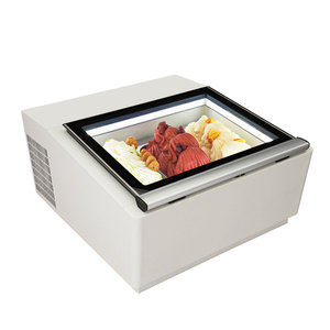 Mini Desktop a temperatura singola luce luce per gelateria 220V a basso prezzo singolo porta gelatiera per caffetteria - Product Image 3