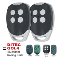 Control Remoto Universal para Puerta de Garaje Ditec GOL4 BIXLS2 BIXLP2 BIXLG4 433.92mhz, Transmisor de Código Variable