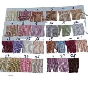 9 centimetri <span class=keywords><strong>tenda</strong></span> di pizzo bullion fringe bordo di spessore cavo di divano di spessore fila torsione del merletto di formato di larghezza intorno 9-10cm 11.5-12 metri/fascio - Product Image 6