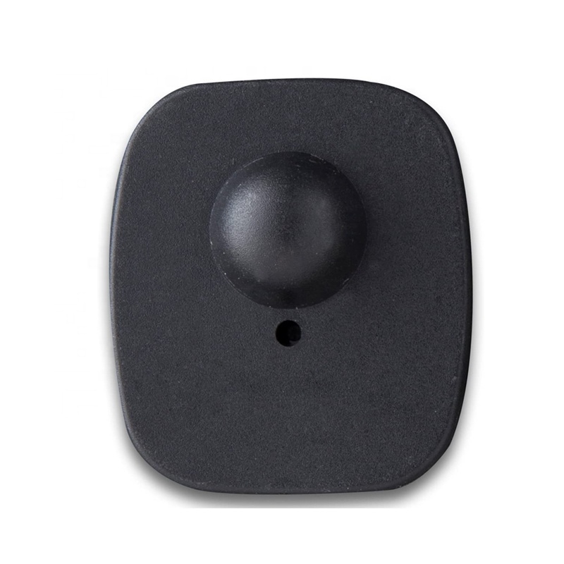 Оптовая продажа, дешево, хорошее качество, мини жесткая Белая Квадратная охранная сигнализация RF EAS, жесткая бирка для магазинов одежды