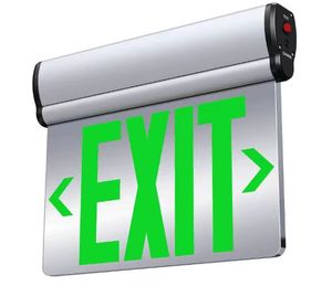 Đơn/Hai mặt LED Acrylic cháy khẩn cấp <span class=keywords><strong>Exit</strong></span> dấu hiệu LED ánh sáng có thể sạc lại cạnh thắp sáng <span class=keywords><strong>Exit</strong></span> chiếu sáng - Product Image 3