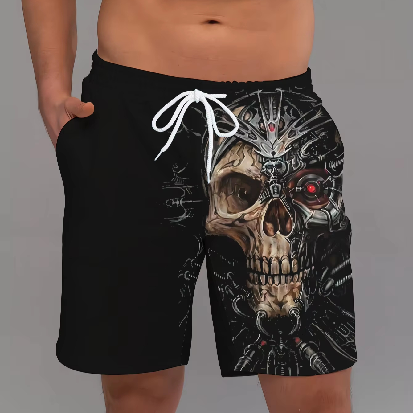 GUOCU Bañador Estampado,Pantalones Cortos Deportivos Hombres De Secado Rápido Forro De Malla Bañadores De Natación Trajes De Baño Para Vacaciones En Playa Moda Surf Piscina Nadar Shorts M