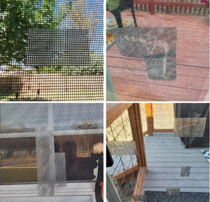 Pegatina de reparación de mosquitera autoadhesiva de diseño moderno para ventanas de Villa y Hotel y orificio de drenaje de puerta, mosquitera de verano - Product Image 5