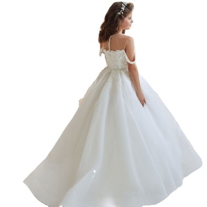 <span class=keywords><strong>Robe</strong></span> de mariée élégante en broderie florale, col perlé, cristal, ceinture, nœud, Style populaire, tendance, <span class=keywords><strong>2022</strong></span> - Product Image 1