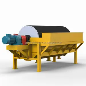 Permanent Magnet Drum Magnetic Ore Separator For Iron Ore Processing Plant