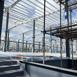 Estructura de Acero para Almacenes, Taller de Fabricación de Estructuras Metálicas, Estructura de Acero de Gran Envergadura para Edificios de Oficinas, Tipo de Estructura de Acero de Ensamblaje - Product Image 2