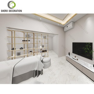 Muebles para Tienda de Cosméticos, Estante Ajustable para Exhibición de Maquillaje con Luces LED, Diseño Interior para Tienda de Cosméticos - Product Image 6