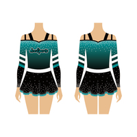 Uniformes All- Star de filles OEM personnalisés Tenues de compétition de danse sur scène bon marché Techniques imprimées Tenues de compétition de Cheer