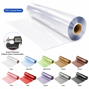 Film plastique PVC brillant avec moulage par soufflage de précision, qualité alimentaire et médicale, adapté à l'emballage alimentaire, aux dispositifs médicaux - Product Image 1
