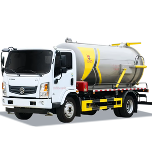 Camion d'aspiration des eaux usées Dongfeng Huashen T1 à bas prix, 4x2 9000L, camion fiable <span class=keywords><strong>pour</strong></span> le vidage des fosses septiques - Product Image 1