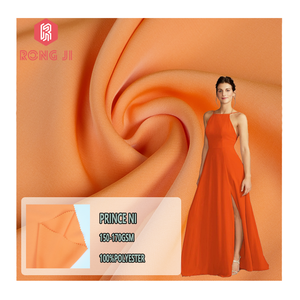 Tela PRINCE NI de 150-170 GSM, 100% Poliéster, Resistente al Viento, Anti-Pilling, para Vestidos de Noche, Precio Competitivo - Product Image 1