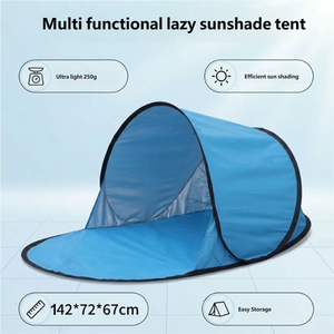 Tente de plage portable Aofit, légère et facile à installer, abri solaire pour la plage, grand espace pour la plage, le <span class=keywords><strong>camping</strong></span> et les activités de plein air - Product Image 2