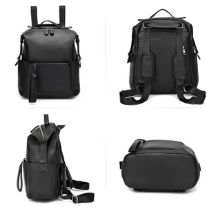 Bolsa de Pañales Portátil de Piel Vegana PU con Logotipo Personalizado, Bolsa de Viaje para Mamá con Cambiador y Bolsillo para Toallitas - Product Image 4
