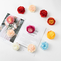 Bunga Sutra Kepala Bunga Peony Berlapis-lapis untuk Dekorasi Pernikahan, Liburan, Lanskap Komersial, dan DIY