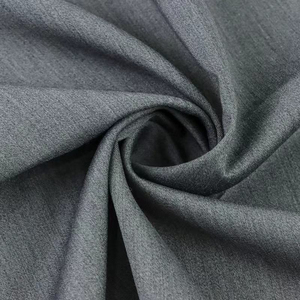 Tela de punto 100% algodón, color gris claro sólido, suave, transpirable y elástica, para prendas de vestir y ropa de estar por casa, al por mayor. - Product Image 5