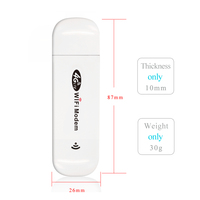Point d'accès Wi-Fi mobile mondial 4G avec lecteur de carte SIM, antenne sans fil LTE Hotspot, Internet de poche MTC Namibie