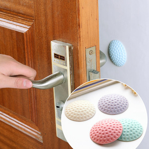 Silicone Door Anti Collision Pad Wall Mount Self Adhesive Silent Protection For Door Handle And Lock Minimalist Design - Product Image 1