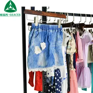 Yiwu-ropa de segunda mano para bebé y niña, ropa de segunda mano para bebé