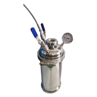 Extracteur bidirectionnel à circuit fermé SS304 1lb True Dewax pour l'extraction en gros