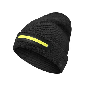 5h IP68 impermeable USB recargable LED faros gorra linterna <span class=keywords><strong>Bluetooth</strong></span> gorro de punto con Control táctil para deportes al aire libre - Product Image 2