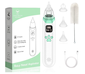 Aspirateur nasal électrique réglable pour bébé, outil nasal d'assainissement de sécurité infantile nouveau-né pour bébés à usage domestique - Product Image 2