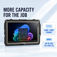 Tableta Robusta Getac UX10-IP con Windows, Pantalla Táctil WUXGA de 1000 Nits, IP66 para Aplicaciones Médicas y de Salud