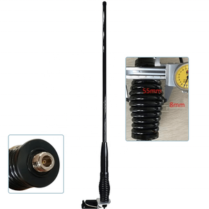 27MHz OEM ODM Heavy Duty Spring Mobile Radio Antenna with <b>Bracket</b> for Multiple Vehicle Model to Improve Communication signal - Product Image 3