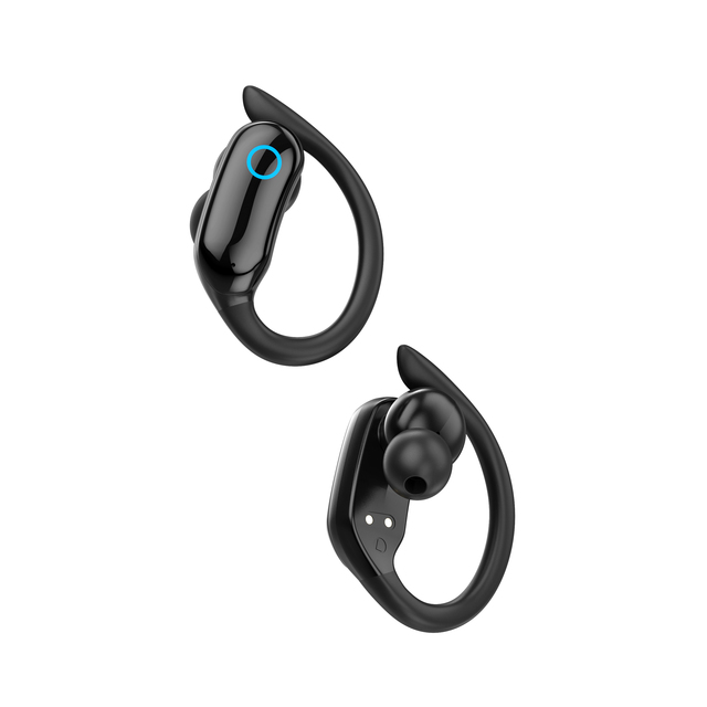 I26 Mini Wireless for Bluetooth Earbuds Earhook IPX 7 Waterproof Sports Stereo Sound Digital Display Battery Wholesale for