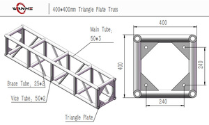 Chi phí-hiệu quả Bolt tấm nhôm ánh sáng giàn cho buổi hòa nhạc, sự kiện và âm nhạc lễ hội chiếu sáng cơ sở đình chỉ - Product Image 3