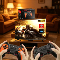 Plus de 30 000 jeux, console de jeu GD10 X2 Ultra 64 Go, manette sans fil 2,4 G X2 Ultra, meilleur prix, console portable 64 Go, stick de jeu vidéo