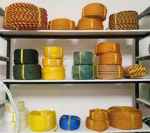 Высокопрочный, износостойкий, высокопрочный, трехпрядный, белый, крученый полиэтиленовый упаковочный канат 6 мм, 10 мм, 12 мм, 16 мм, 20 мм, 24 мм, 28 мм - Product Image 2