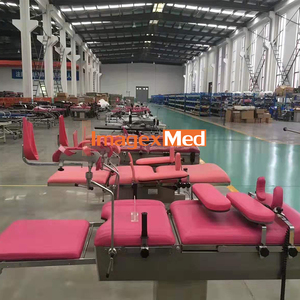Mesa de parto eléctrica de cama obstétrica eléctrica médica con tablero de pierna deslizante para uso en ginecología - Product Image 5